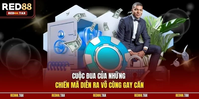 Cuộc đua của những chiến mã diễn ra vô cùng gay cấn