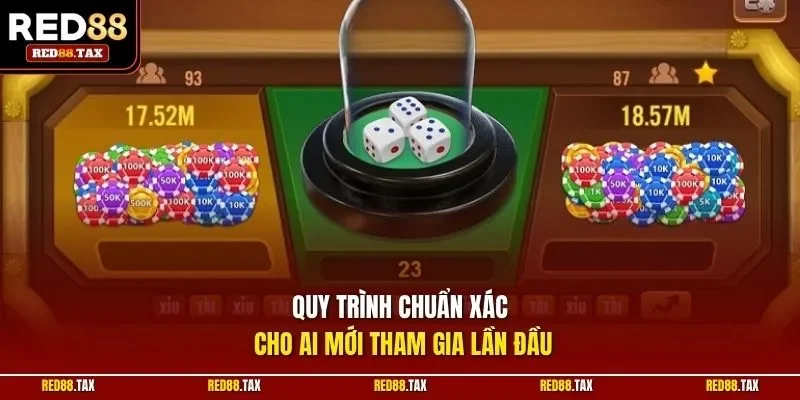 Quy trình chuẩn xác cho ai mới tham gia lần đầu